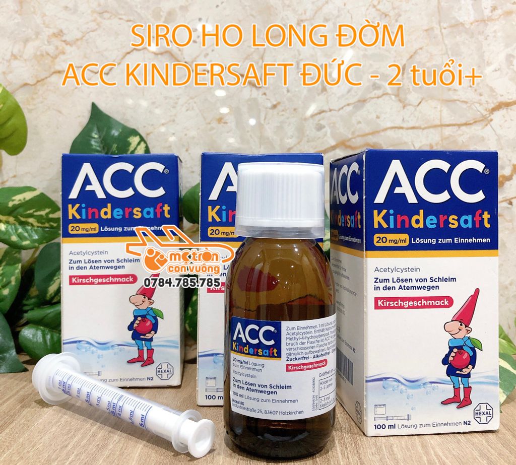 Siro ho đờm ACC cho bé 100ml (2 tuổi+)