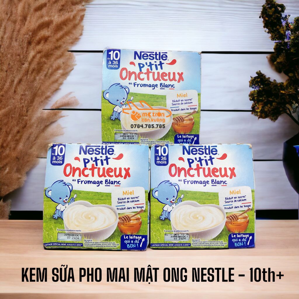 Kem sữa pho mai mật ong Nestle - 10th+