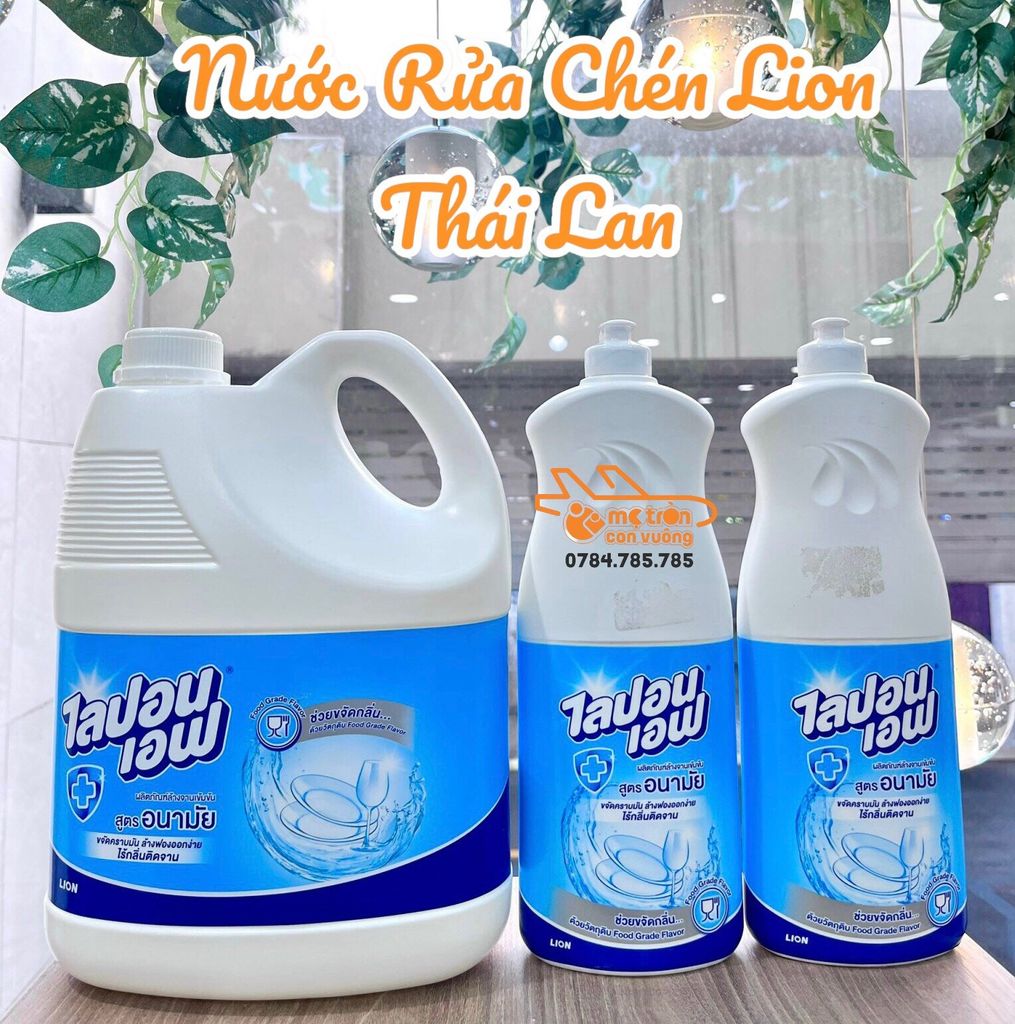 Nước rửa chén Lion Thái lan - 3600ml