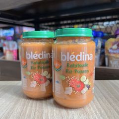 Hũ ăn liền Bledina vị cá, gạo, rau củ 200g (8th+)