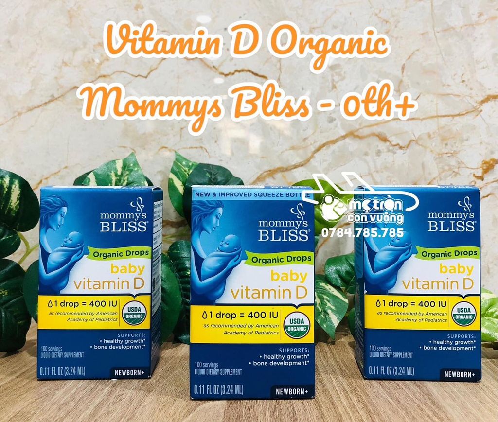 Vitamin D3 Orgranic Mommys Bliss 3,24ml (0-12th)