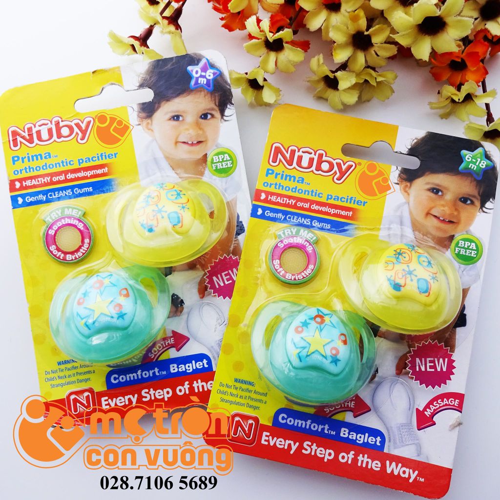 Set 02 ti giả Nuby