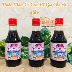 Nước mắm cá cơm Lê Gia cho bé - 6th+