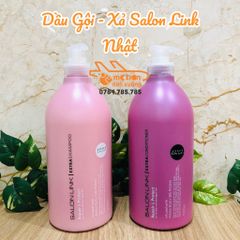 Cặp dầu gội & xả dưỡng tóc, bảo vệ tóc hư tổn Salon Link 1000ml-Nhật