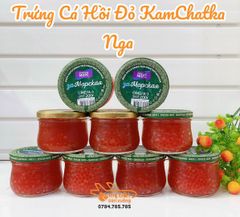 Trứng cá hối đỏ Kamchatka Nga - 200g