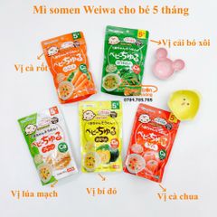 Mì somen Weiwa vị cà chua bổ sung canxi - 5th+