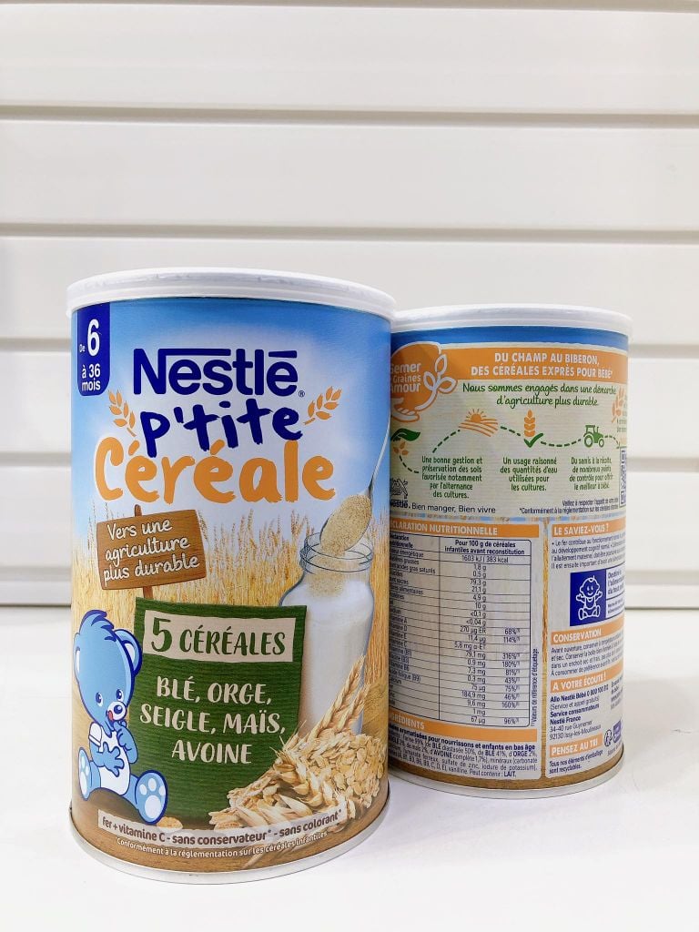 Bột lắc sữa Nestle vị ngũ cốc (6 tháng+)