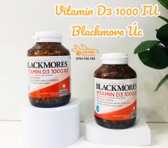 Vitamin D3 1000 IU Blacjkmores - 300 viên