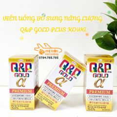 Viên Uống Bổ Sung Năng Lượng Q&P Gold P Kowa - 15 tuổi+