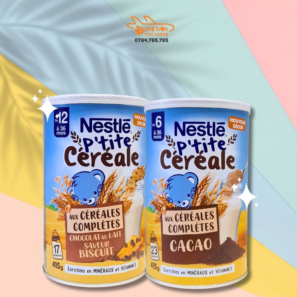 Bột lắc sữa Nestle vị Ca cao - 6th+