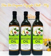 Dầu Bơ hữu cơ Organic nguyên chất Mỹ - 1 lít