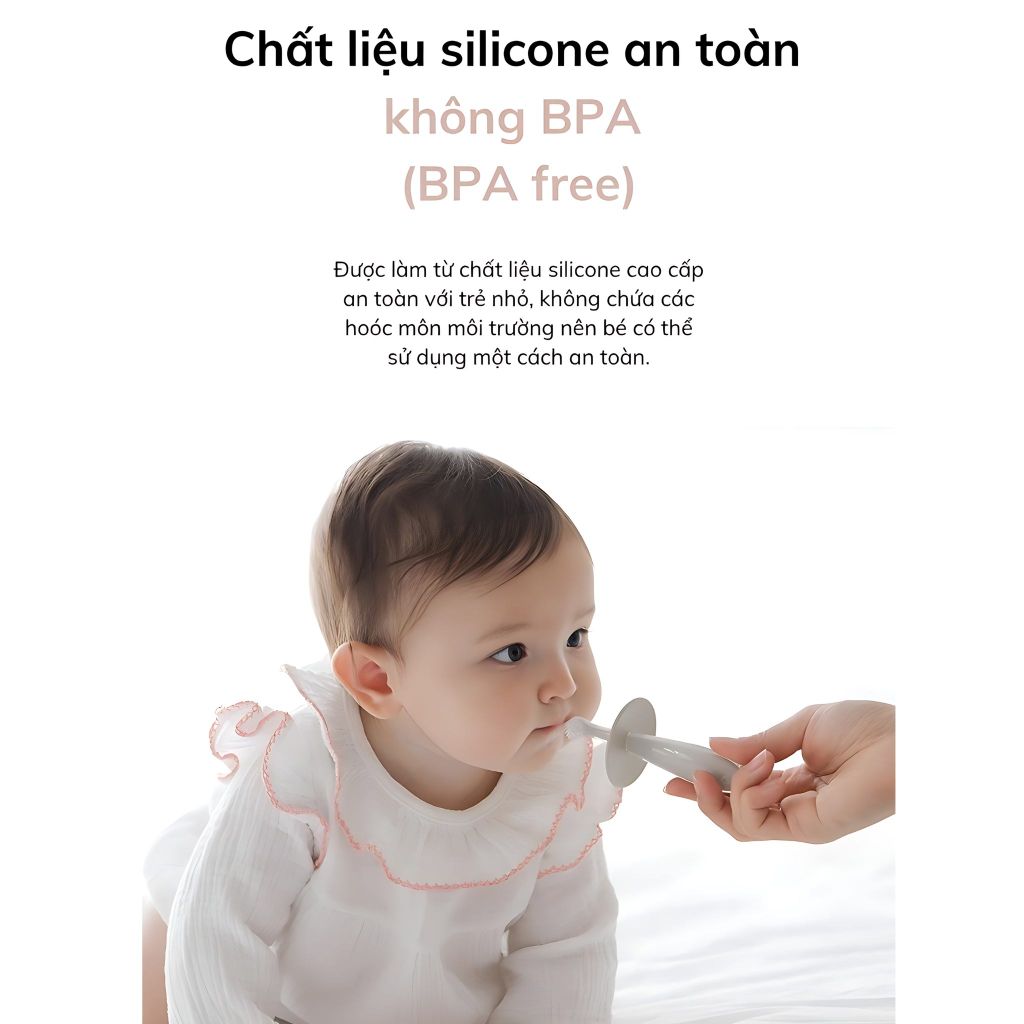Sét 2 bạn chải đánh răng cho bé Bluemama HQ - 6th+
