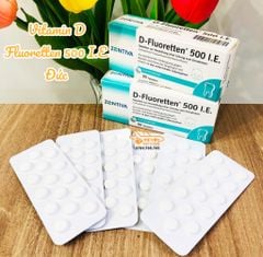 Vitamin D-Flouretten Đức - 90 viên