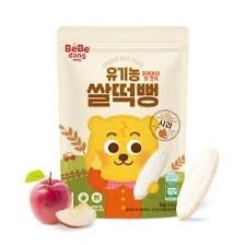 Bánh gạo miếng hữu cơ Bebedang vị táo 6m+