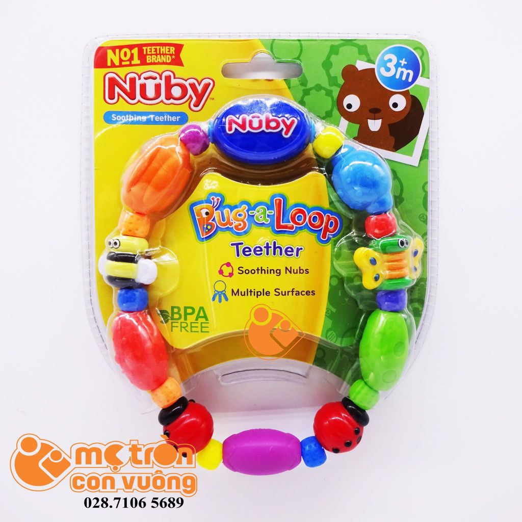 Nuby 3m+ bug a loop teether