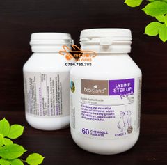 Lysine phát triển chiều cao & tăng cường miễn dịch Bioisland (6 tuổi+)