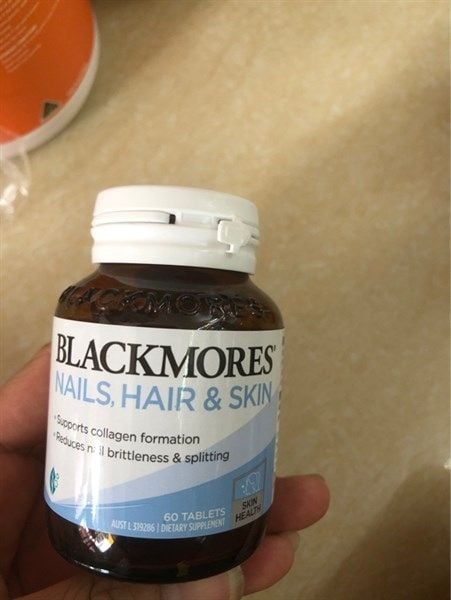Viên uống đẹp tóc da móng Blackmores nails hair & skin