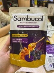Kẹo ngậm tăng đề kháng & giảm đau họng Sambucol - 2 tuổi+