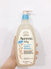 Sữa tắm & dầu gội Aveeno 532ml