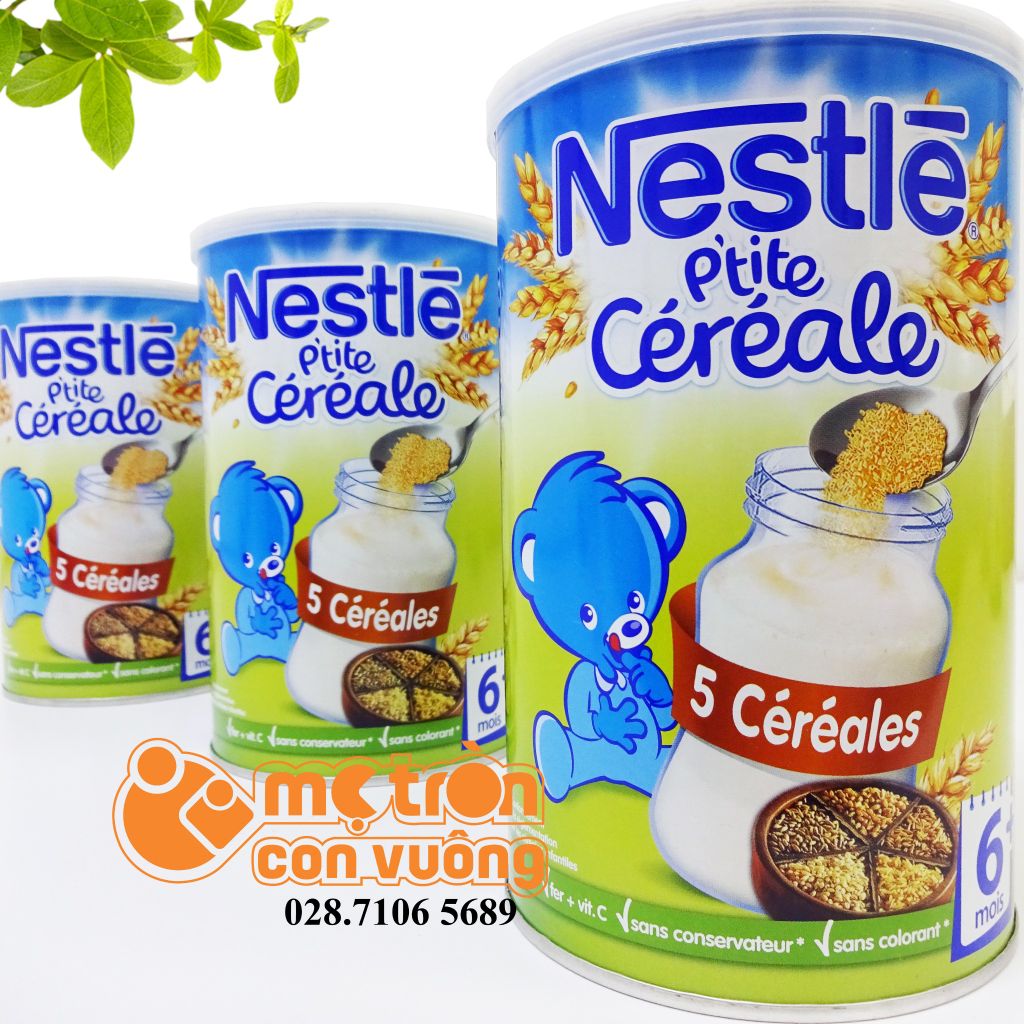 Bột lắc sữa Nestle vị ngũ cốc (6 tháng+)