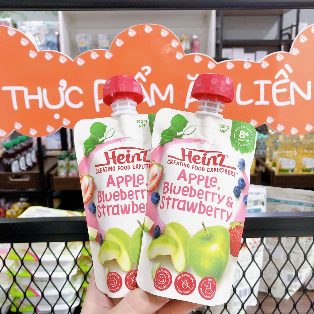 Thực phẩm ăn liền Heinz (8 tháng+)