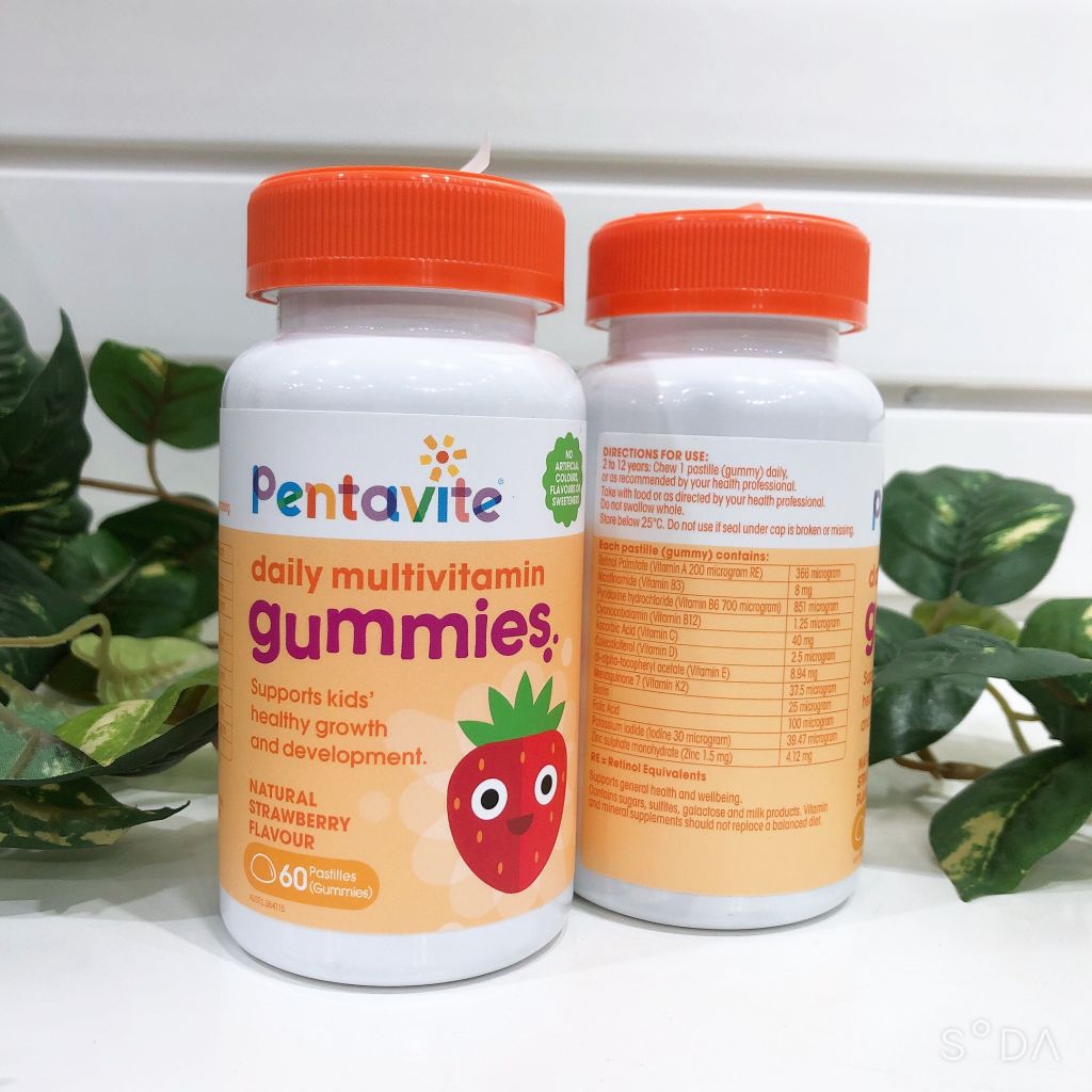 Kẹo Pentavite vitamin tổng hợp 60 viên