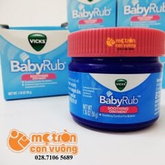 Dầu bôi ấm ngực Baby Rub (3 tháng+)