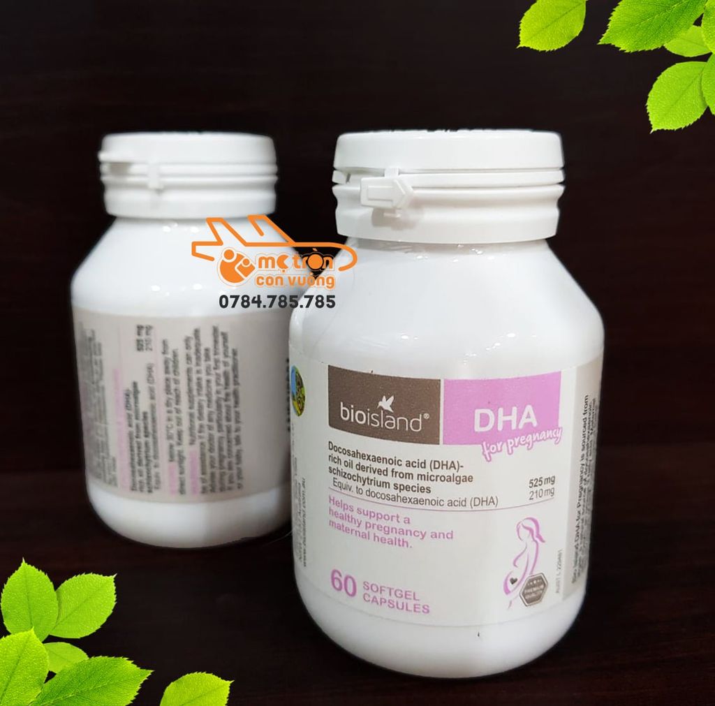 DHA cho mẹ mang thai & cho con bú Bioisland 60 viên