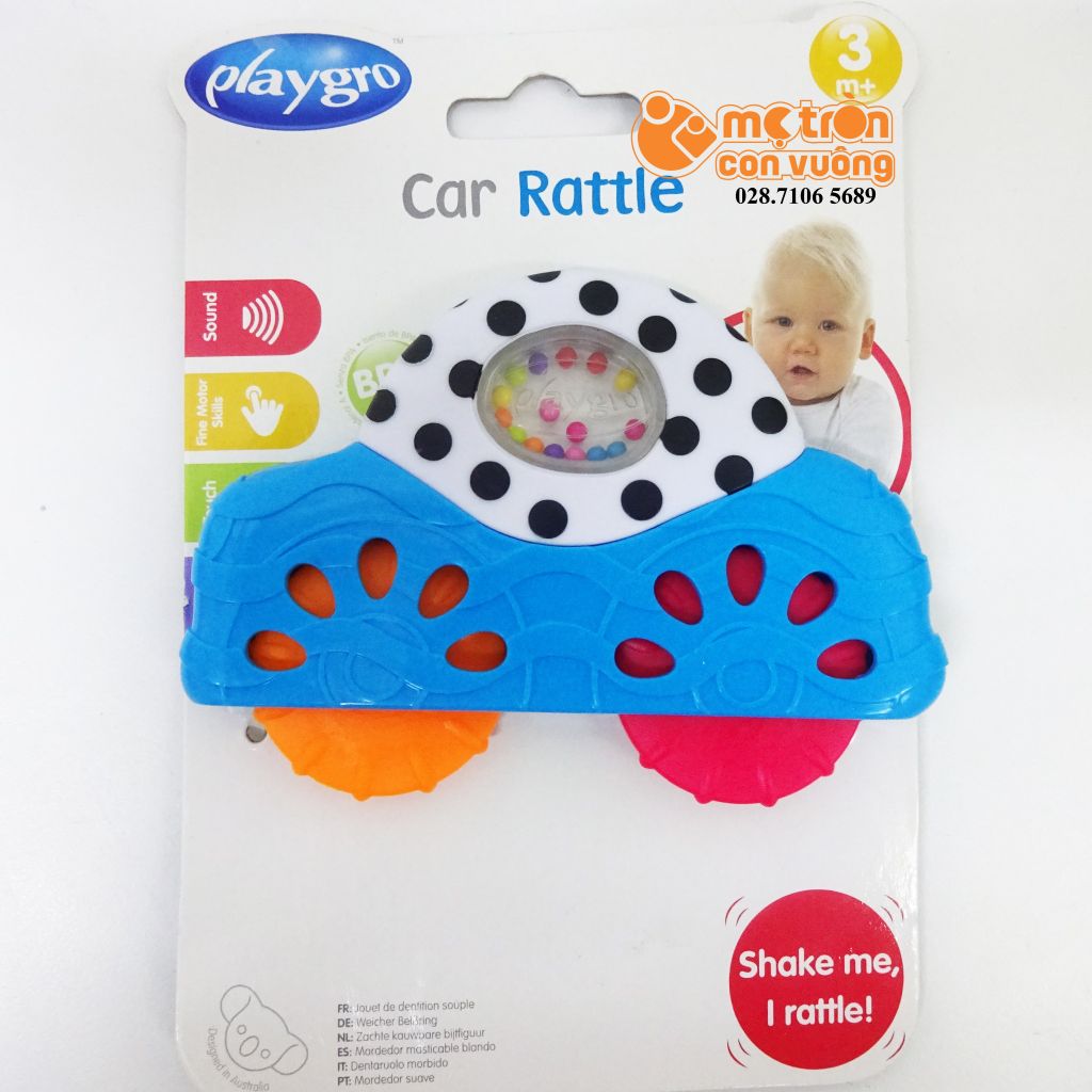 Playgro Car Plastic Rattle