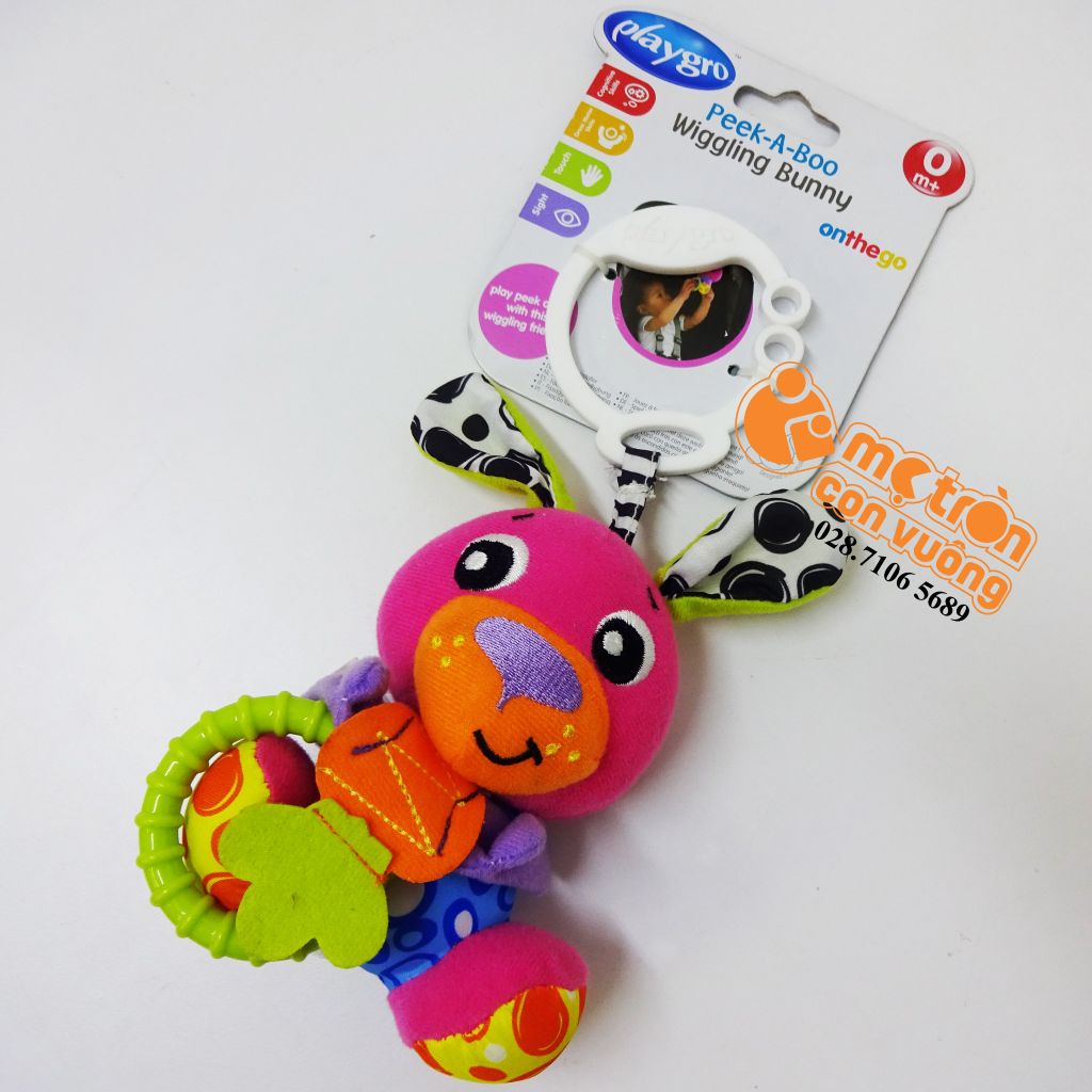Playgro Peek-A-Boo Wiggling Bunny