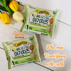 Pho mai hữu cơ Nam Yang HQ 18gx10 (6 - 18 tháng)