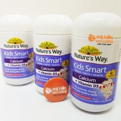 Kẹo Kids Smart bổ sung Canxi & vitamin D (6 tháng+)