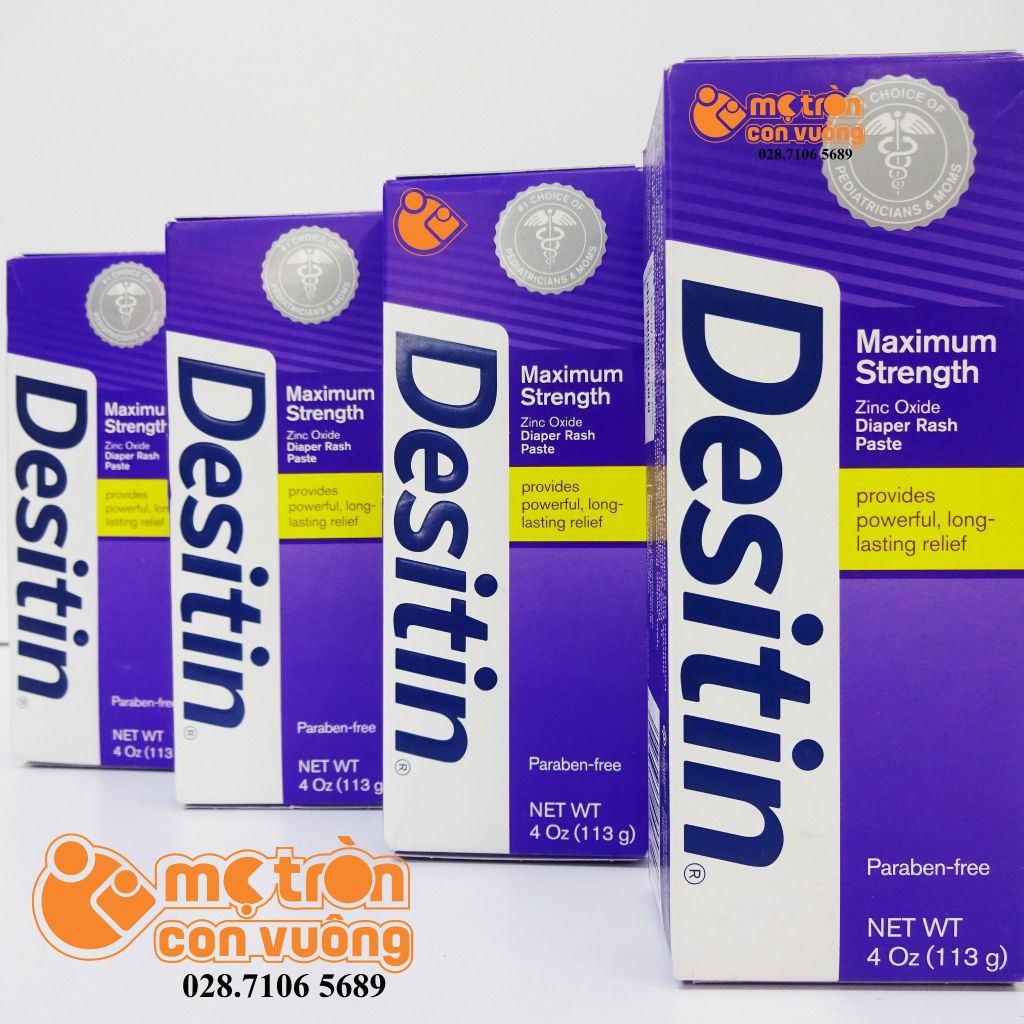 Kem trị hăm Desitin (tím) 136g