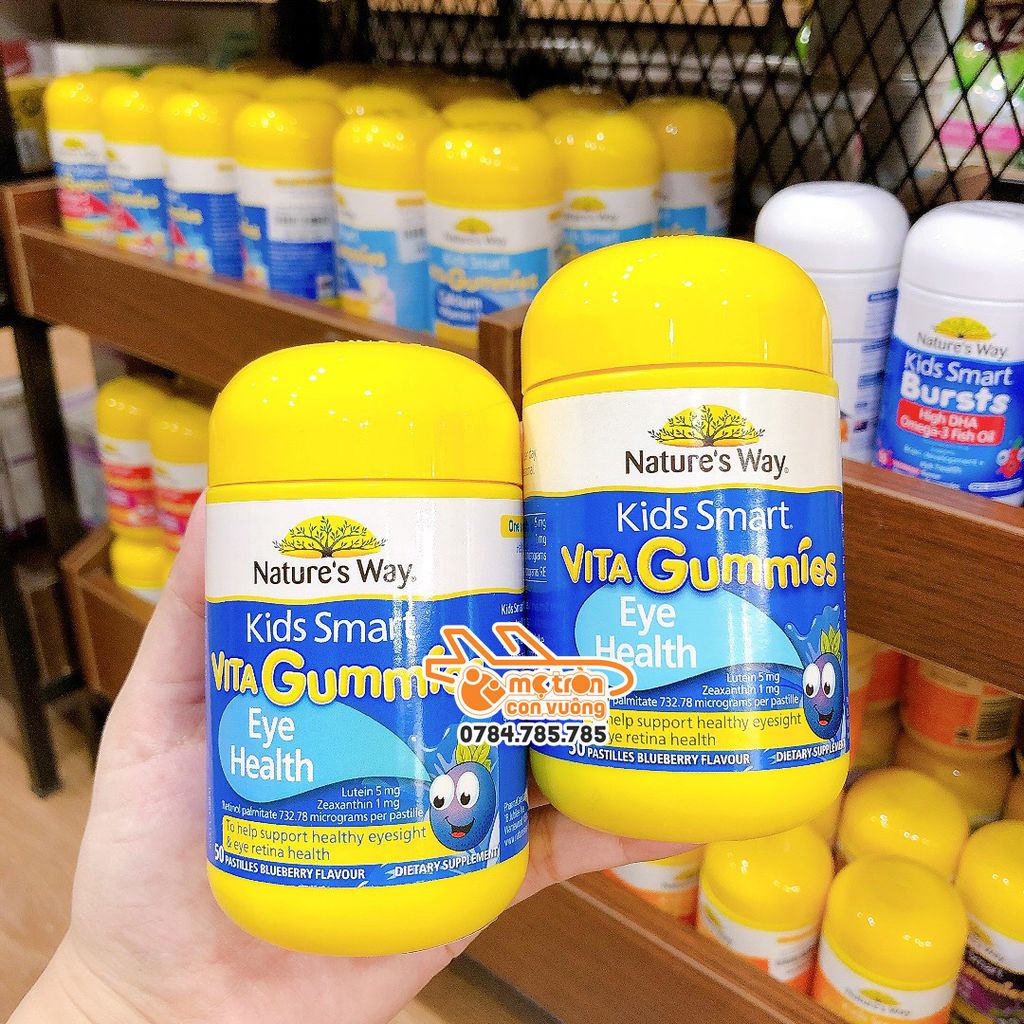 Kẹo Kids Smart bổ mắt - 50 viên (4 tuổi+)