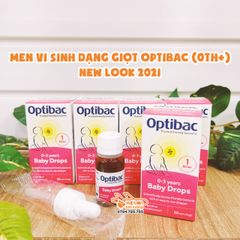 Men vi sinh Optibac dạng giọt (0 - 3 tuổi)