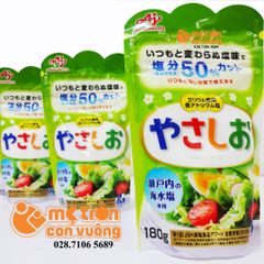 Muối Yasashio Ajinomoto cho bé 100gr