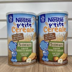 Bột lắc sữa Nestle vị ngũ cốc, hạt phỉ 415g (12 tháng+)