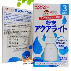 Nước bù điện giải Wakodo 3.1gx8 (3 tháng+)