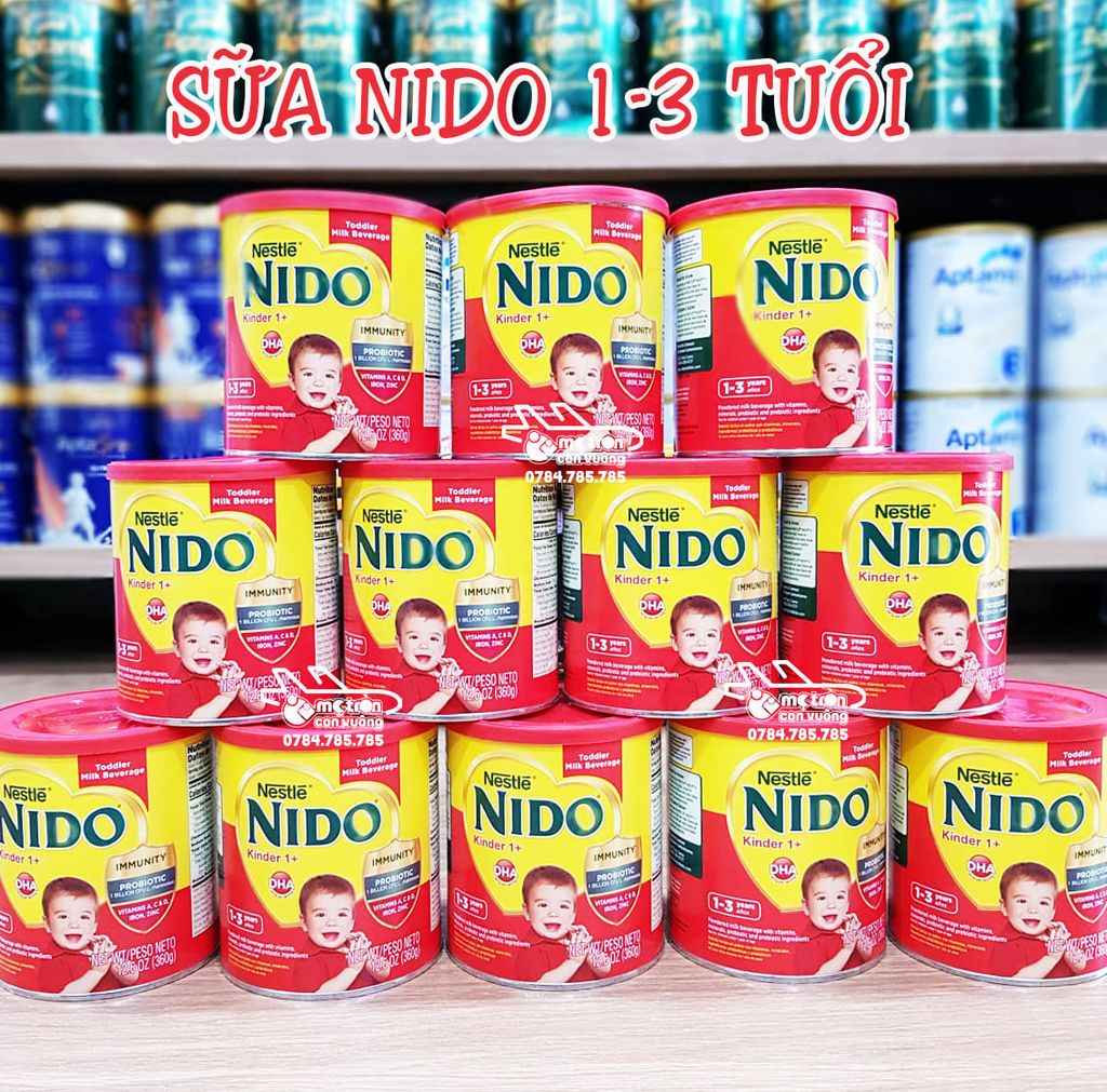 Sữa bột Nido Kinder Mỹ 350g (1 tuổi+)