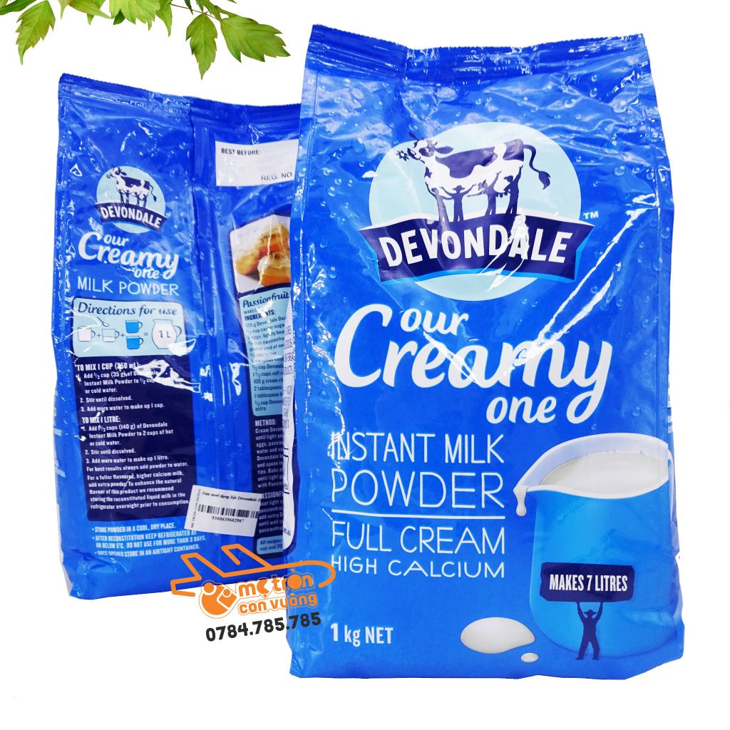 Sữa tươi dạng bột Devondale 1kg