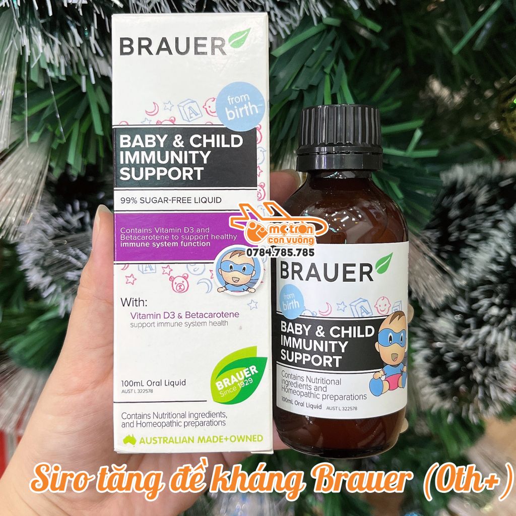 Vitamin tăng sức đề kháng Brauer