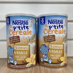 Bột lắc sữa Nestle vị vani (6 tháng+)