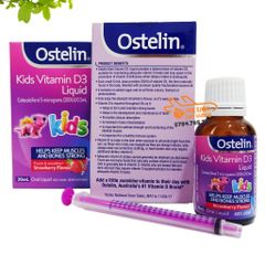 Vitamin D Ostelin cho bé 20ml
