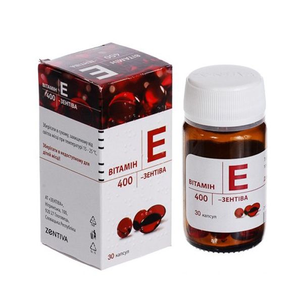 Viên uống Vitamin E Zentiva Nga 30 viên