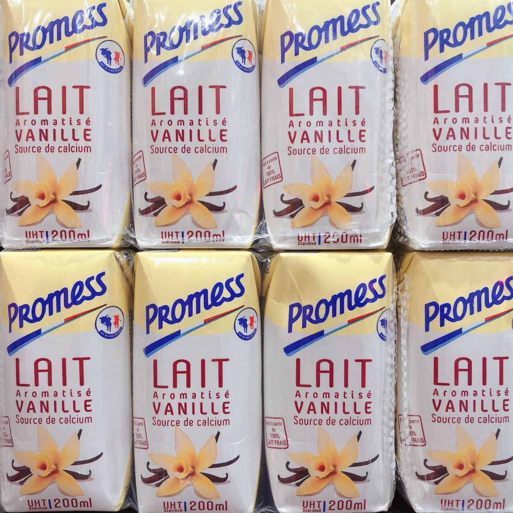 Sữa tươi Promess vị vani (200ml * 6 hộp)