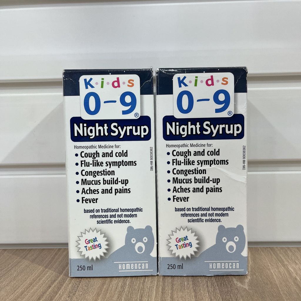 Siro trị ho, cảm lạnh Homeocan Kids đêm 250ml (0-9 tuổi)