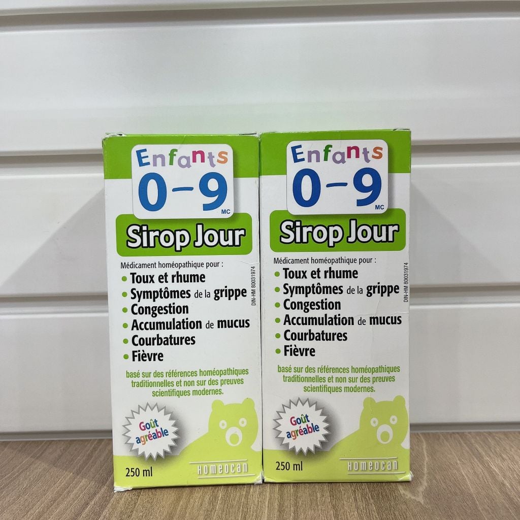 Siro trị ho, cảm lạnh Homeocan Kids 250ml (0-9 tuổi)