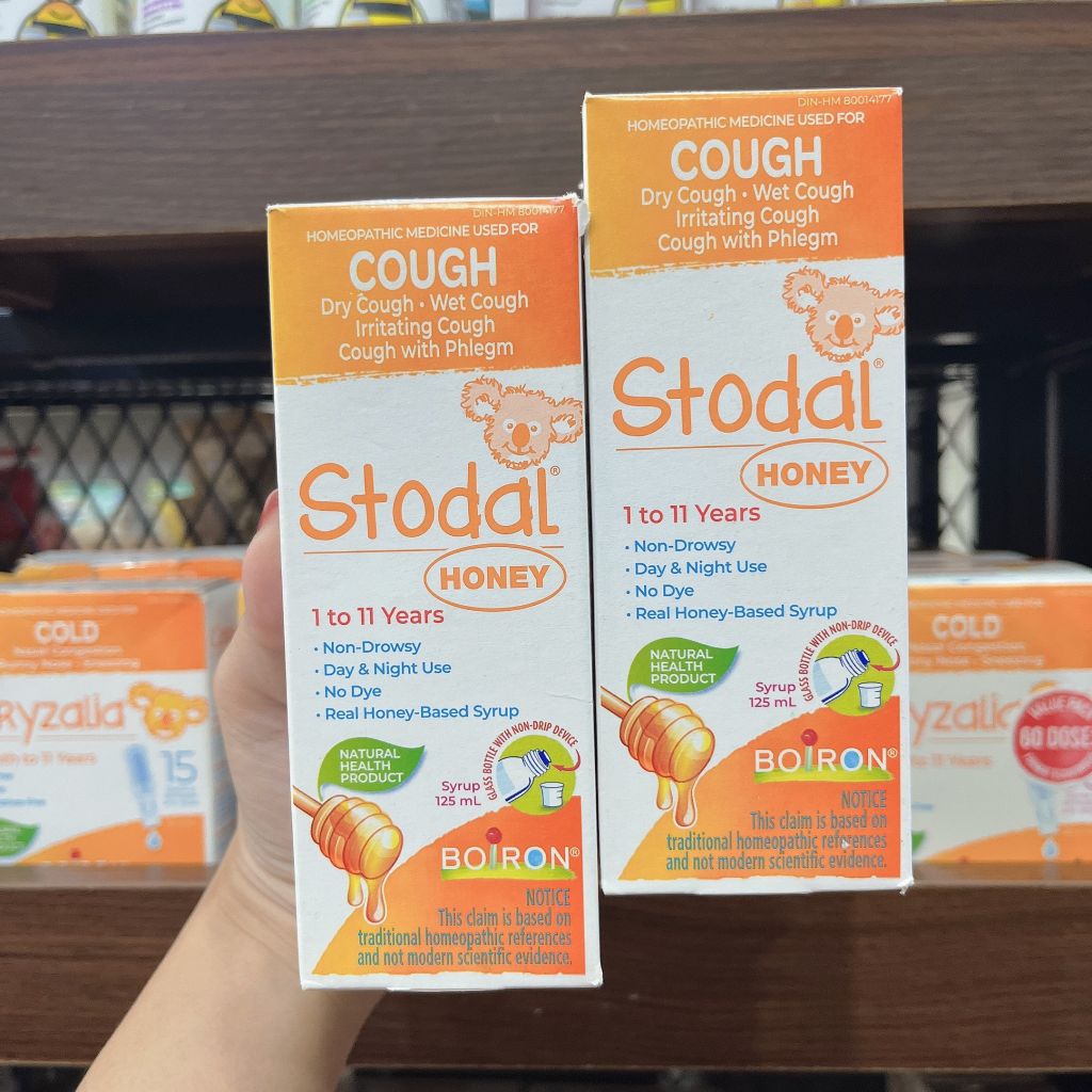 Siro ho Stodal Honey 125ml (1-11 tuổi)