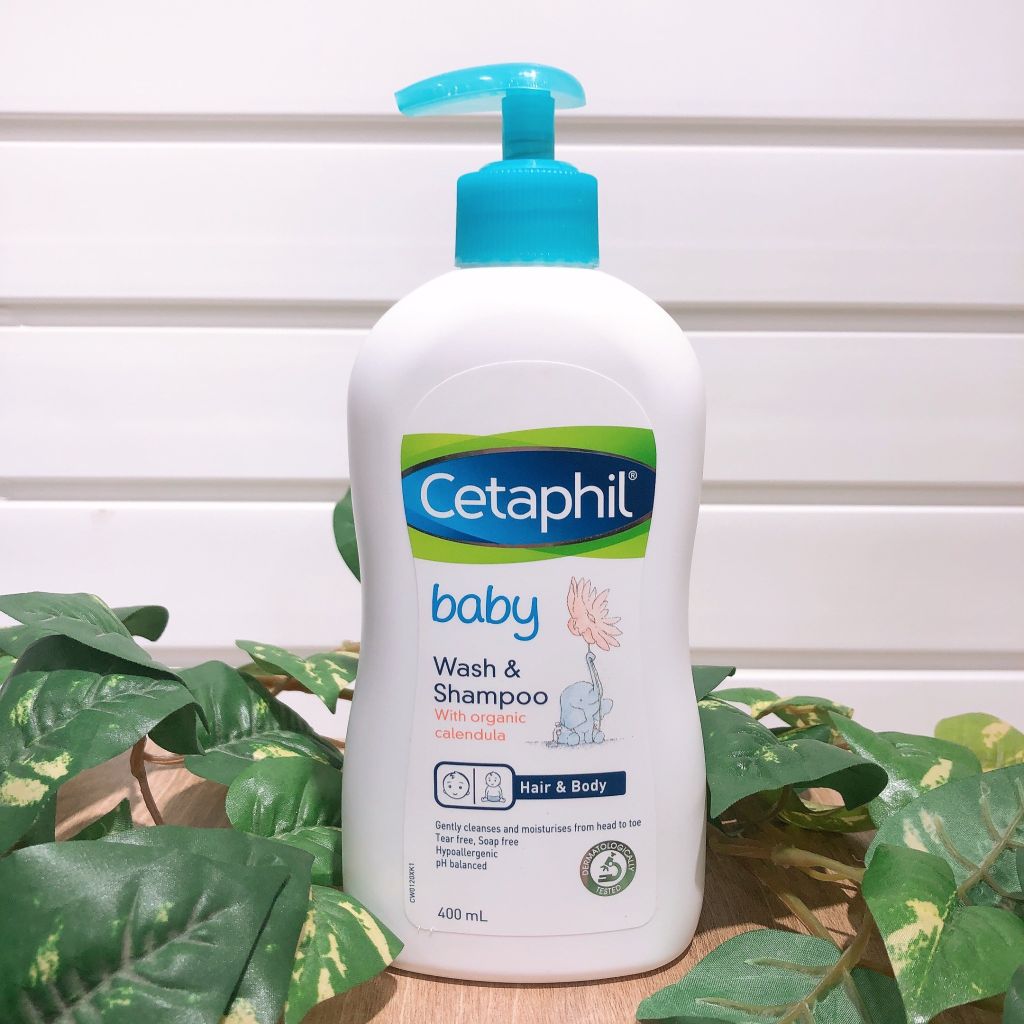 Sữa tắm gội Cetaphil Organic hương hoa cúc - 400ml