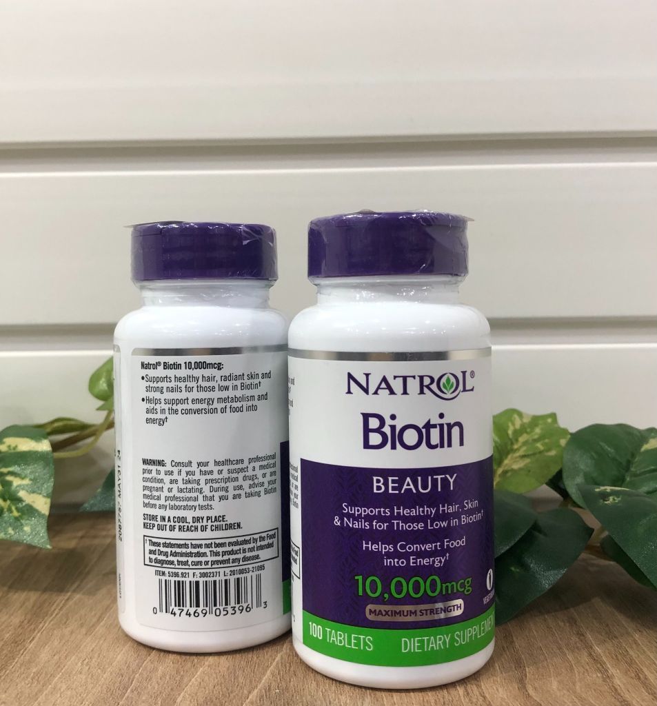 Viên uống mọc tóc Biotin 100 viên